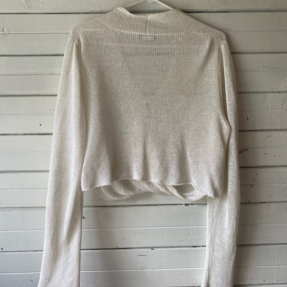 Sarah Pacini Italy pret a porter light knit sweater - Picture 3 of 4